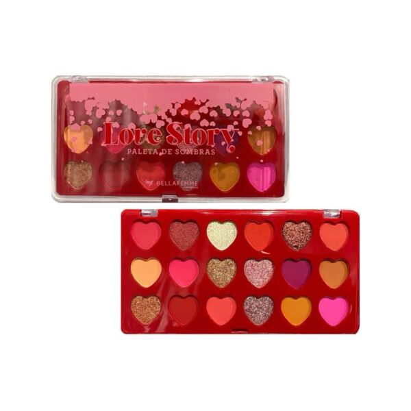 Paleta de Sombras Love Story - Bella Femme