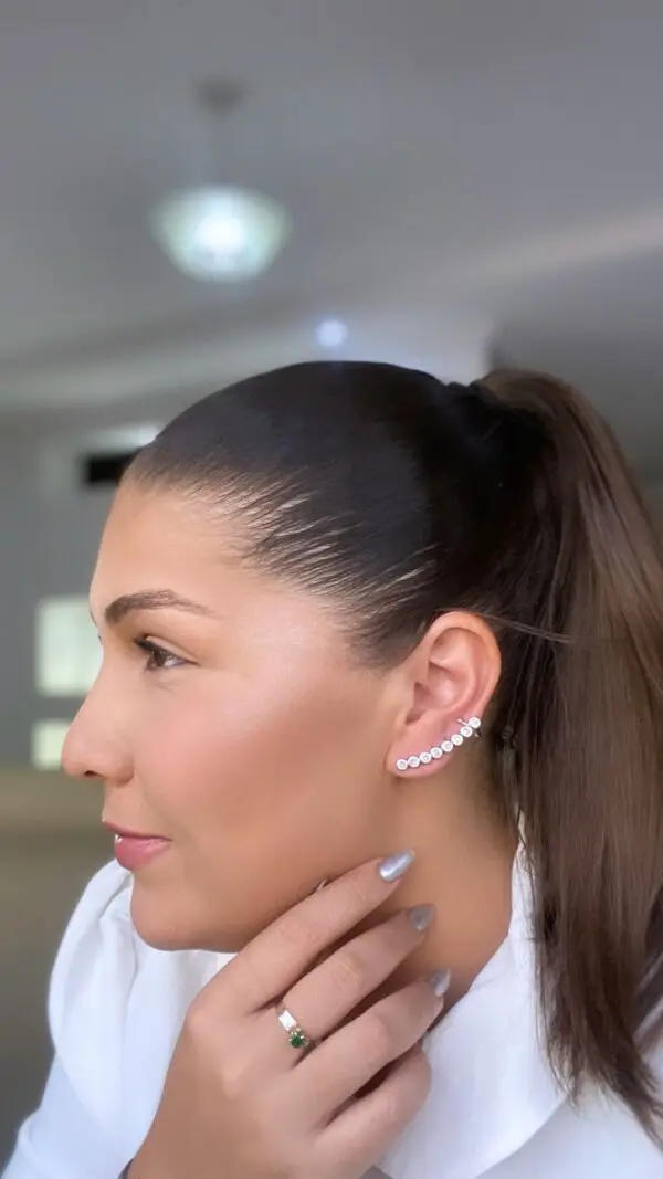 Ear Cuff Prata