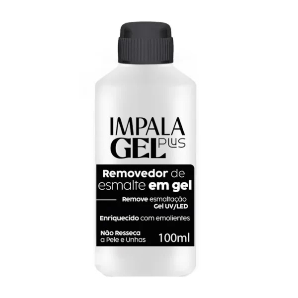 Removedor Esmalte Impala Em Gel Plus 100ml