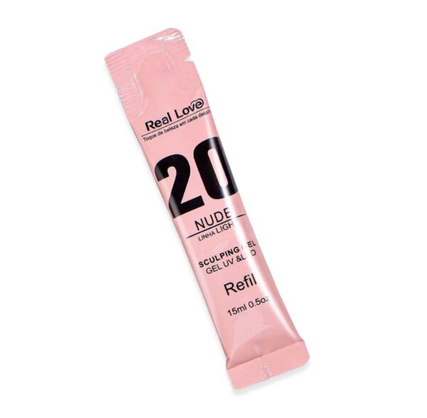 Refil para Gel de Alongamento para Unhas 20 - Linha Light - 15ml