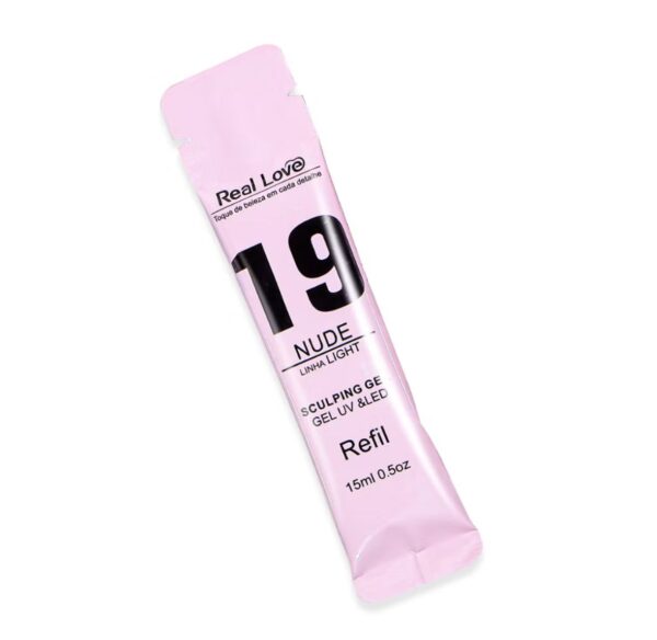 Refil para Gel de Alongamento para Unhas 19 - Linha Light - 15ml