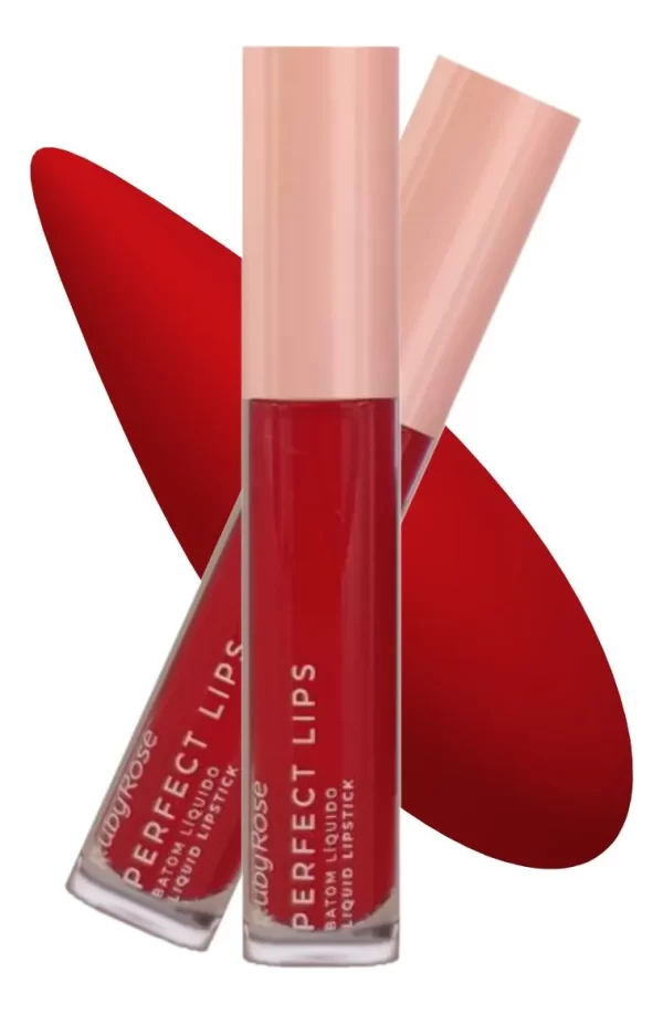 Batom Liquido Perfect Lips Wildflower Ruby Rose