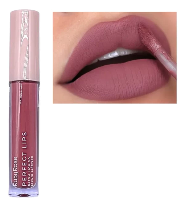 Batom Líquido Perfect Lips - Ruby Rose Boss Babe