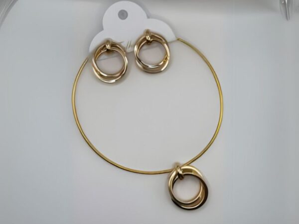 Conjunto Feminino Aro com Brinco