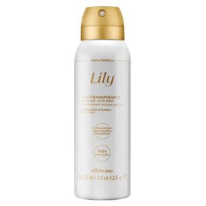 Desodorante Lily Antitranspirante O Boticário 125ml