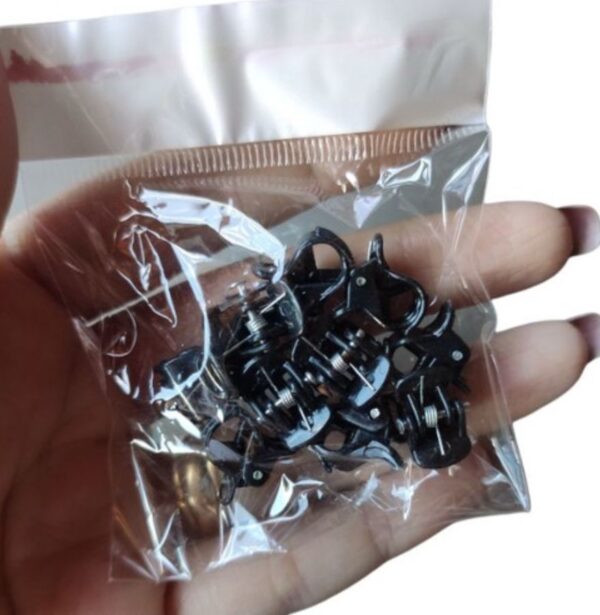 Kit com Presilhas Pretas Mini