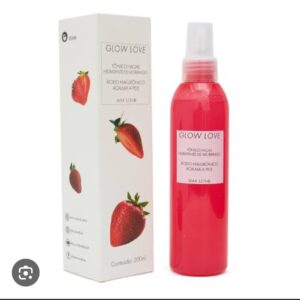 Max Love - Tonico Facial Glow Love Morango Vegano