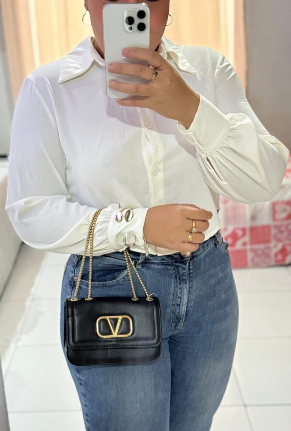 Bolsa Mariah com Alça de Corrente