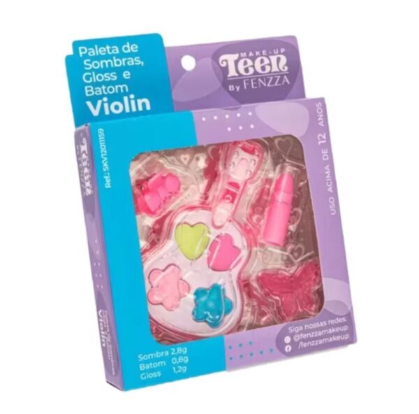 Paleta de Sombras, Gloss e Batom Violin