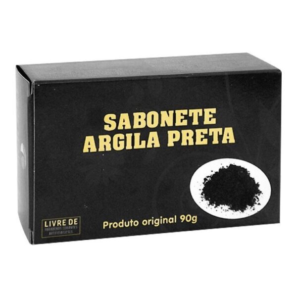 Sabonete de Argila Preta – 90g
