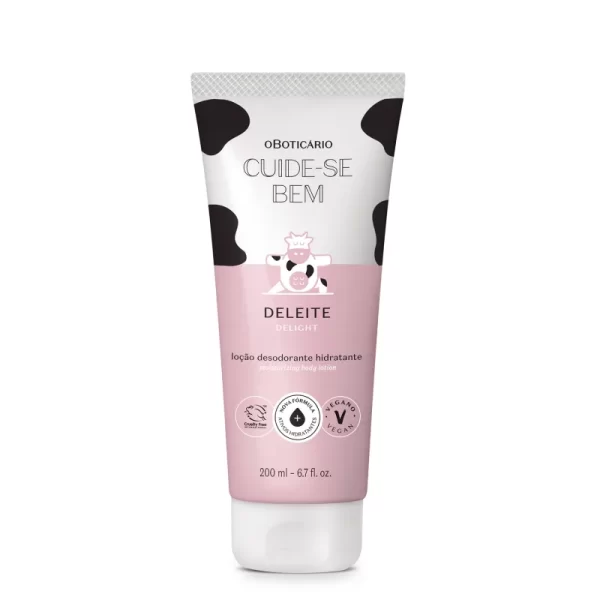 Loção Hidratante Desodorante Cuide-se Bem Deleite 200ml
