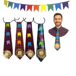Gravata Caipira Infantil – Festa Junina com Estilo