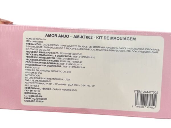 Maleta de Maquiagem Amor Anjo – Edição Kiss - Image 2