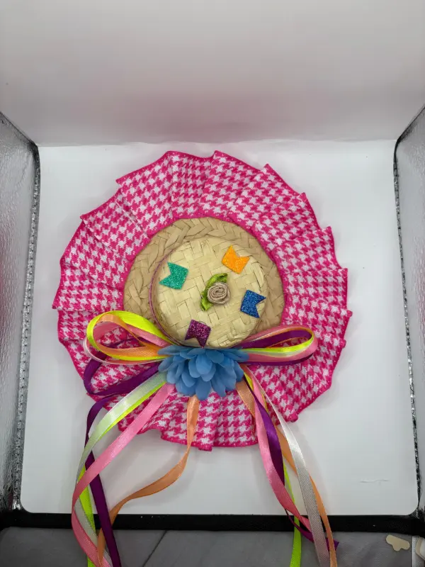 Chapéu Bico de Pato Junino Decorado – Diversas Estampas - Imagem 23