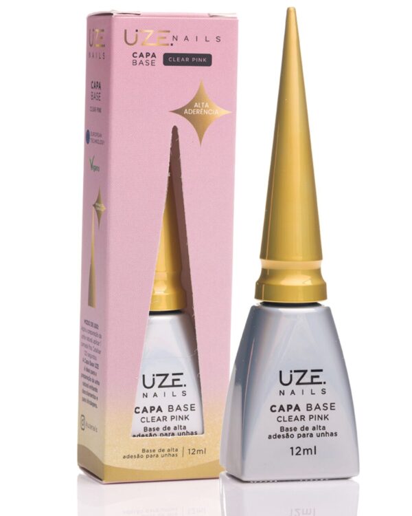 Capa Base Clear Pink 12ml Uze Nails