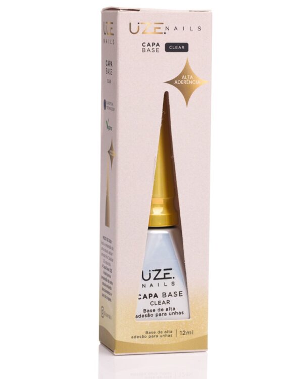 Capa Base Clear 12ml Uze Nails - Imagem 3