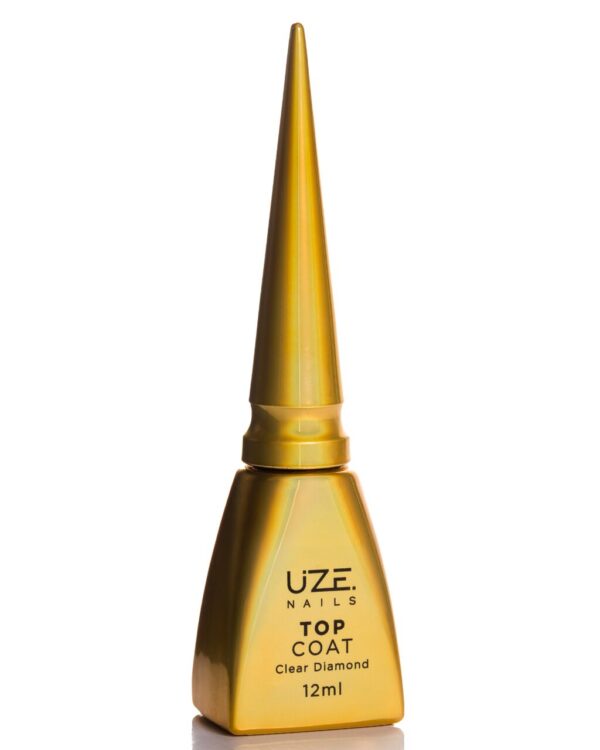 Top Coat Clear Diamond 12ml Uze Nails - Imagem 2