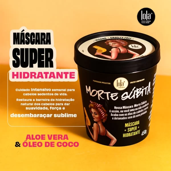 MORTE SÚBITA - MÁSCARA 450g LOLA - Imagem 2
