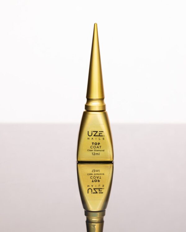 Top Coat Clear Diamond 12ml Uze Nails - Imagem 3