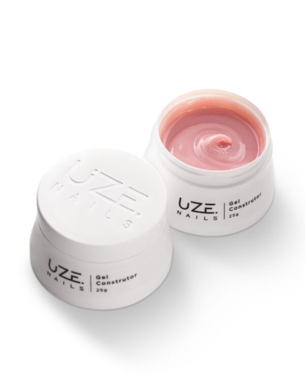 Gel Construtor Natural Nude Pink 25g Uze Nails