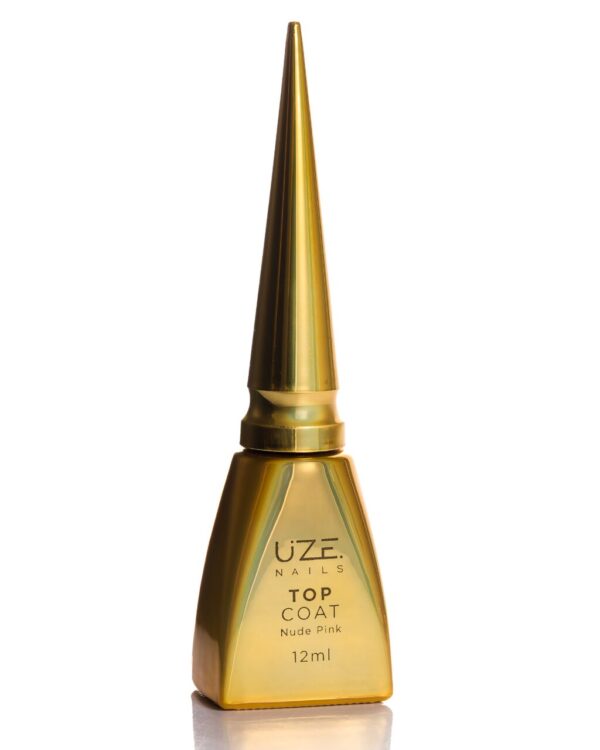 Top Coat Nude Pink 12ml Uze Nails - Imagem 3