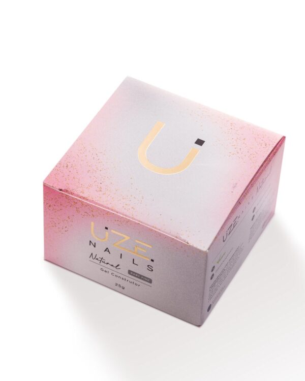 Gel Construtor Natural Baby Pink 25g Uze Nails - Imagem 3